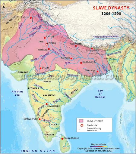 The Slave Dynasty (1206 – 1290) — lesson. Social Science, Class 7.