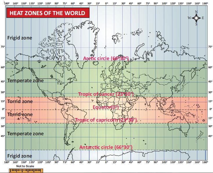 Climatic zones of Earth — lesson. Social Science, Class 8.