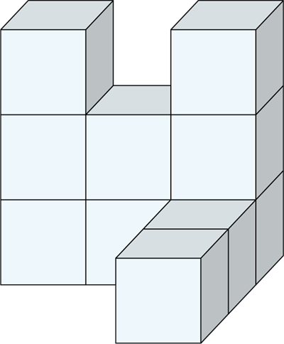 Choose the image corresponding to the front view — task. Mathematics ...