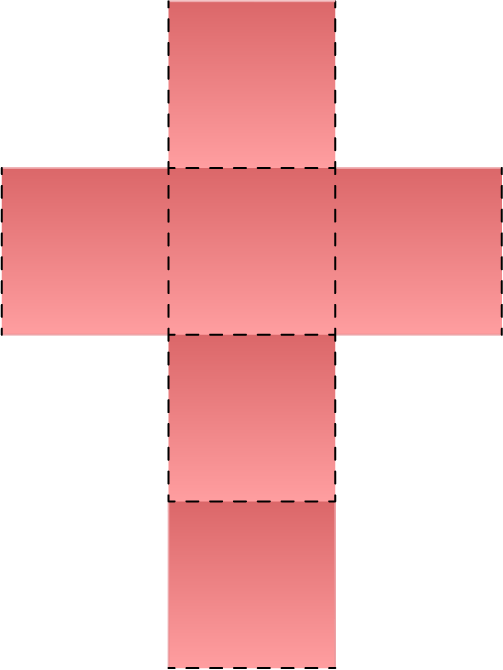 Nets for making a 3D shapes — lesson. Mathematics State Board, Class 8.