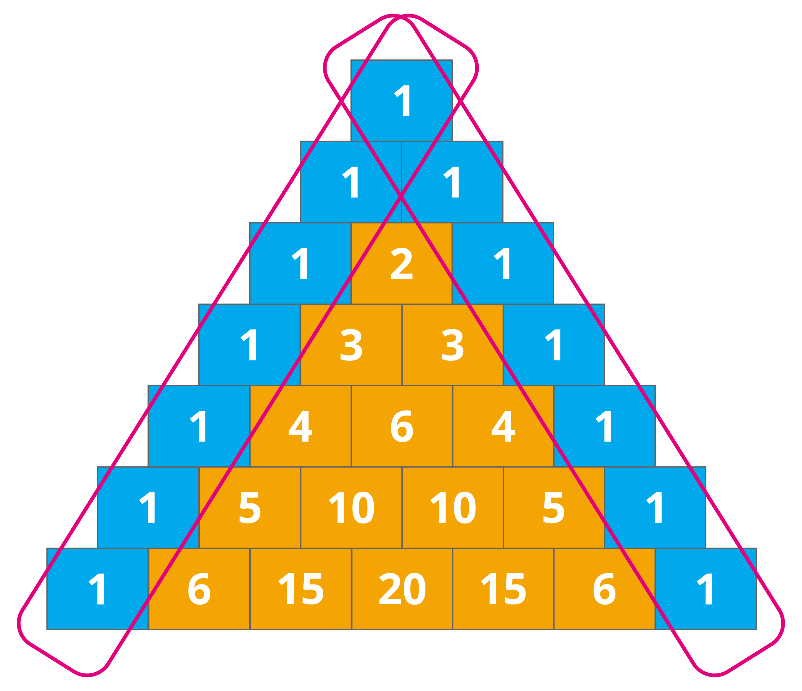 Patterns in Pascal's triangle — lesson. Mathematics State Board, Class 7.