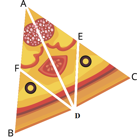 Application of median of a triangle — lesson. Mathematics CBSE, Class 7.